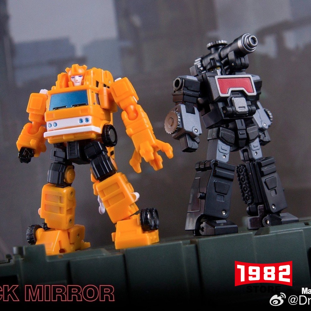DW-E25 CRANE HOOK DW-E26 BLACK MIRROR Mini Transformable Toy Model Action Figure