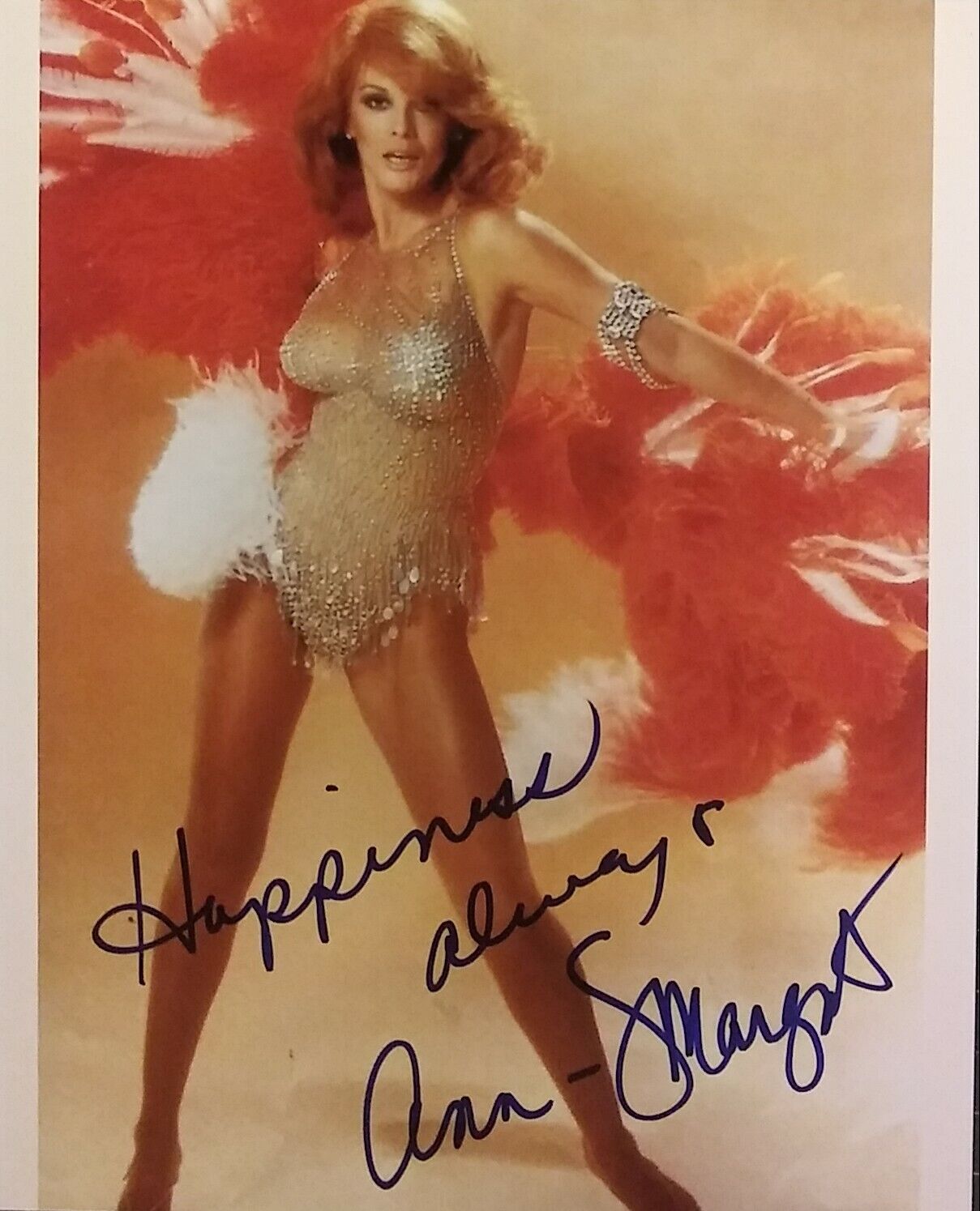 Ann-Margret signed 8x10