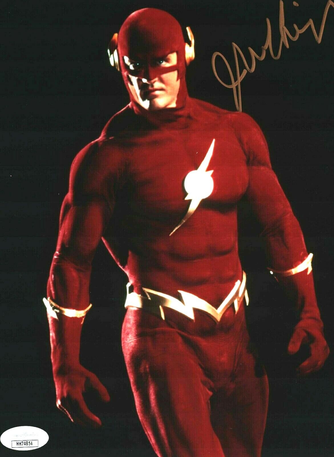 John Wesley Shipp The Flash Signed Autograph 8x10 Photo Poster painting JSA Certified COA