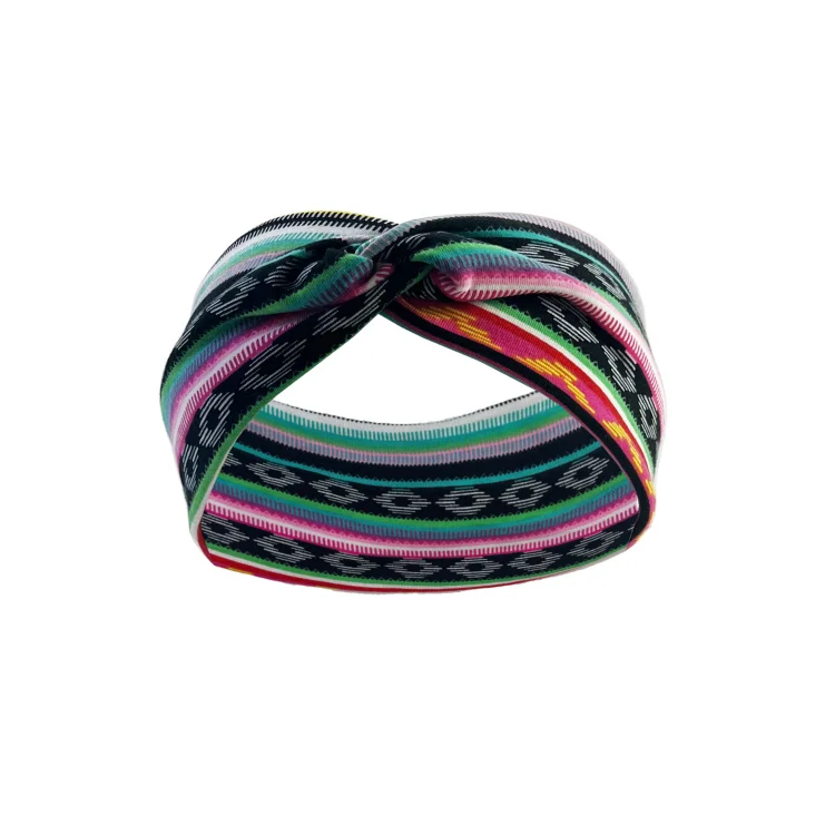 Boho Sport Wicking Elastic Headband