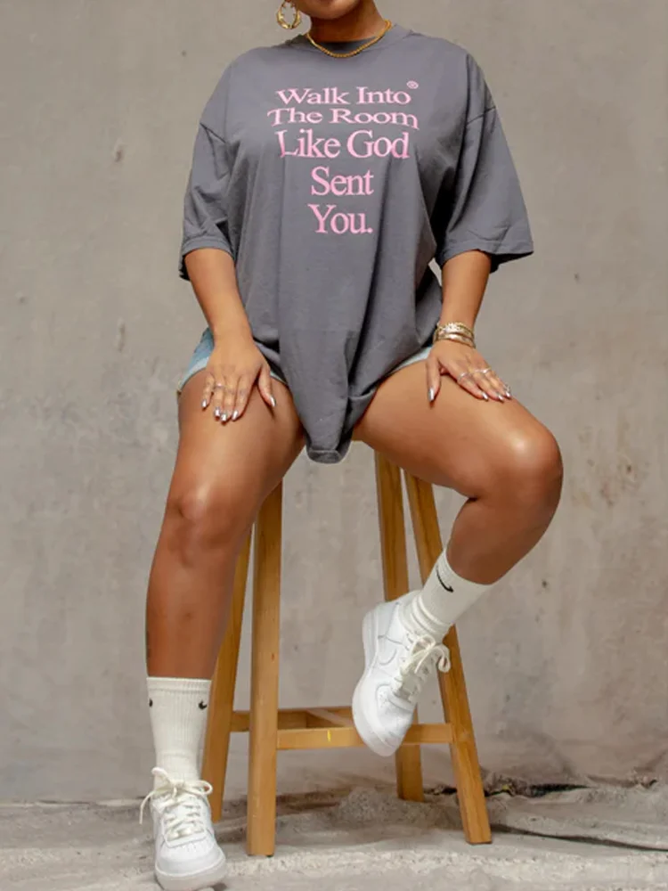 Walk Into The Room Like God Sent You T Shirt