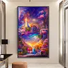uk.everydayedeals (Limited Stock)Cross Stitch - 11ct Stamped - pays des merveilles (50*80cm)