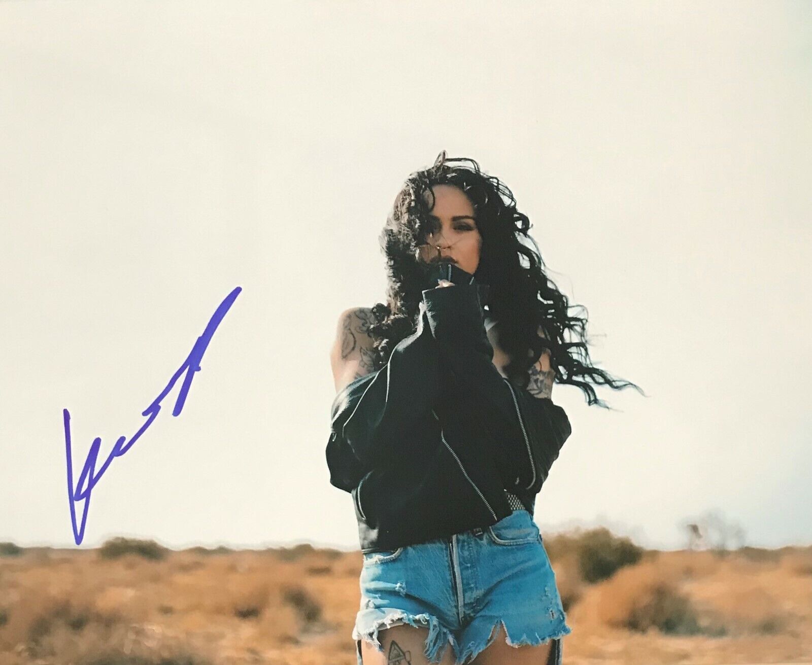 Kehlani WhileWeWait SweetSexySavage Signed 8x10 Autographed Photo Poster painting COA E5