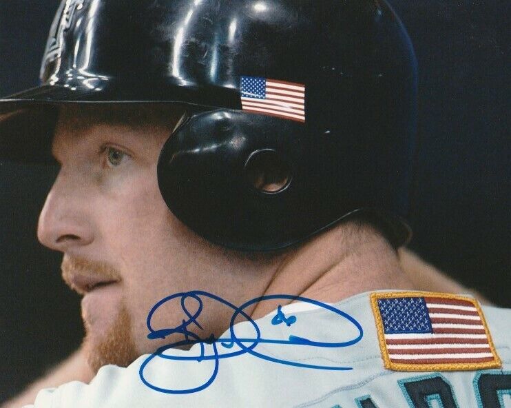 RYAN DEMPSTER SIGNED FLORIDA MARLINS PITCHER 8x10 Photo Poster painting! Autograph