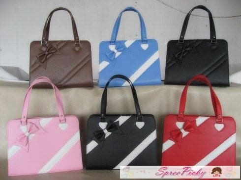 Lolita lovely winter ribbon bow bag - 6 colors -SP140464