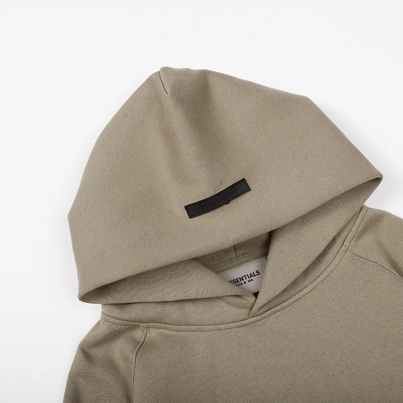 Essentials Minimalist Plain Hoodie