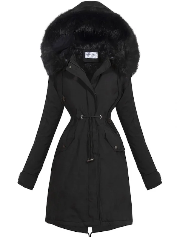 PARKA JACKET SENTA black