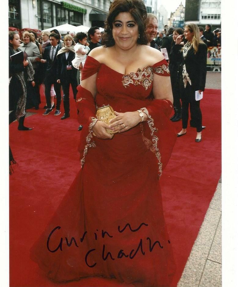 Gurinder Chadha DIRECTOR autograph, In-Person signed Photo Poster painting