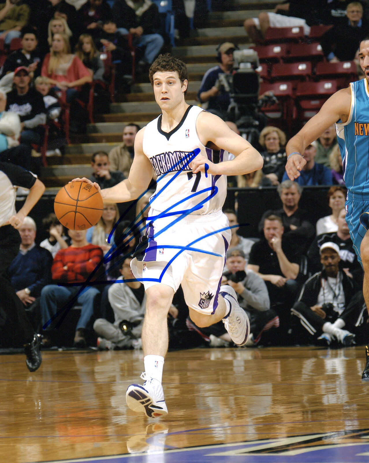 GFA Sacremento Kings * JIMMER FREDETTE * Signed 8x10 Photo Poster painting COA