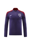 2025 England Purple Half-Zip Training Jacket Set