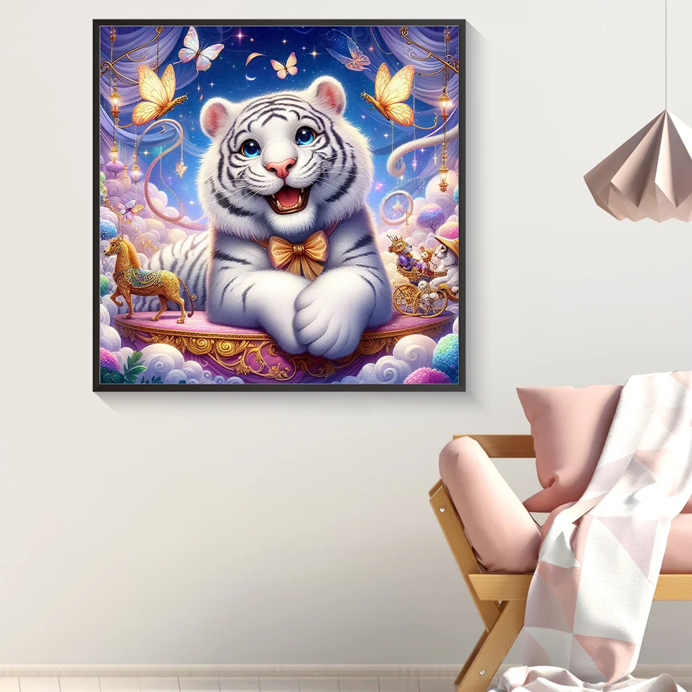 Diamond Painting - Full Square Drill - Gentleman Tiger(Canvas|35*35cm)