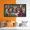 (Big Size) 14CT The Last Supper - Stamped Cross Stitch 61*37cm/24.02*14.57in(Brand)