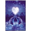 Couple dolphins | Full Round Diamond Painting Kits