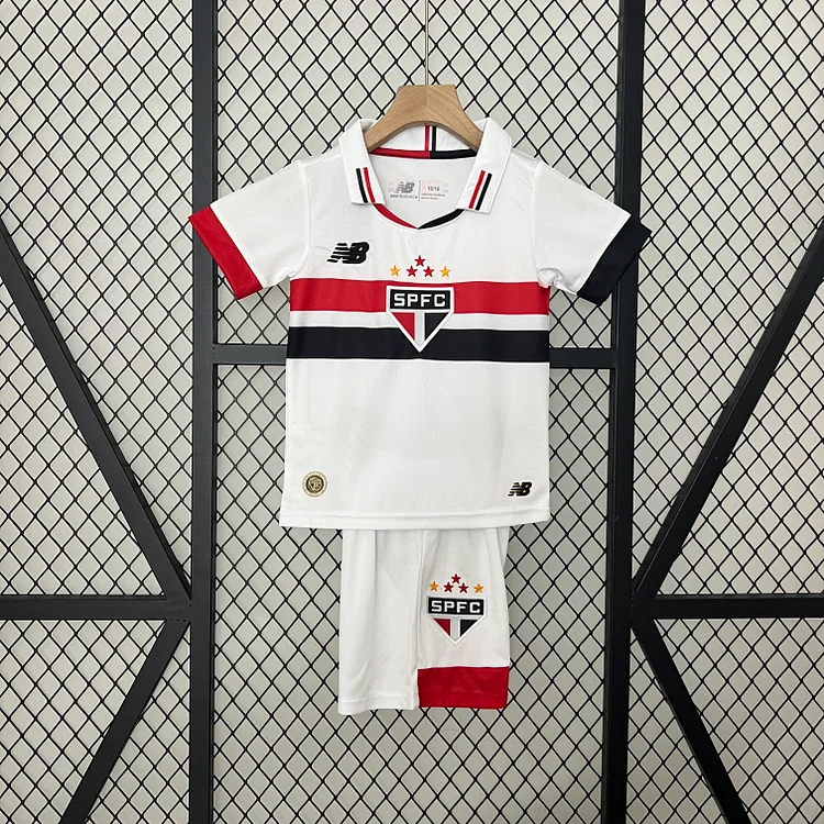 2024/2025 São Paulo Home Jersey 1:1 Thai Quality Kids Size