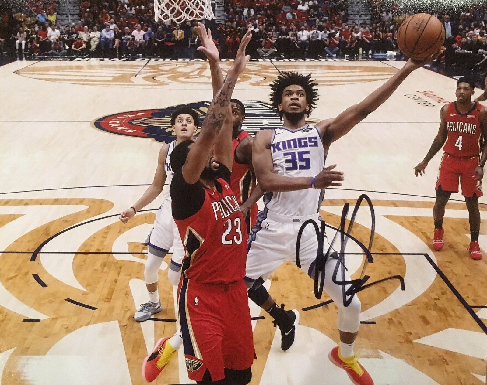 PROOF! MARVIN BAGLEY JR Signed Autographed 8x10 Photo Poster painting SACRAMENTO KINGS Duke