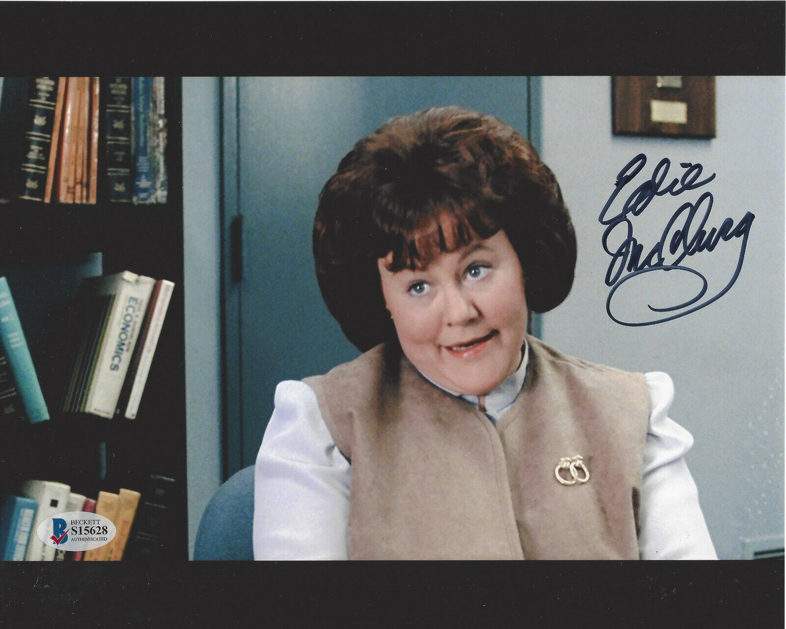 EDIE MCCLURG SIGNED FERRIS BUELLER'S DAY OFF 8X10 MOVIE Photo Poster painting 3 BECKETT COA BAS