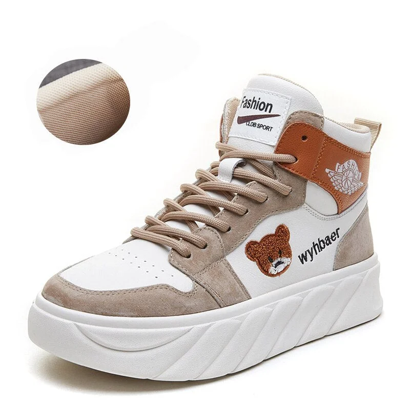 Platform Sneakers Women Casual Sport Shoes 2021  Winter Fashion Warm Non-slip Comfortable Footwear Female Shoes Zapatos De Mujer