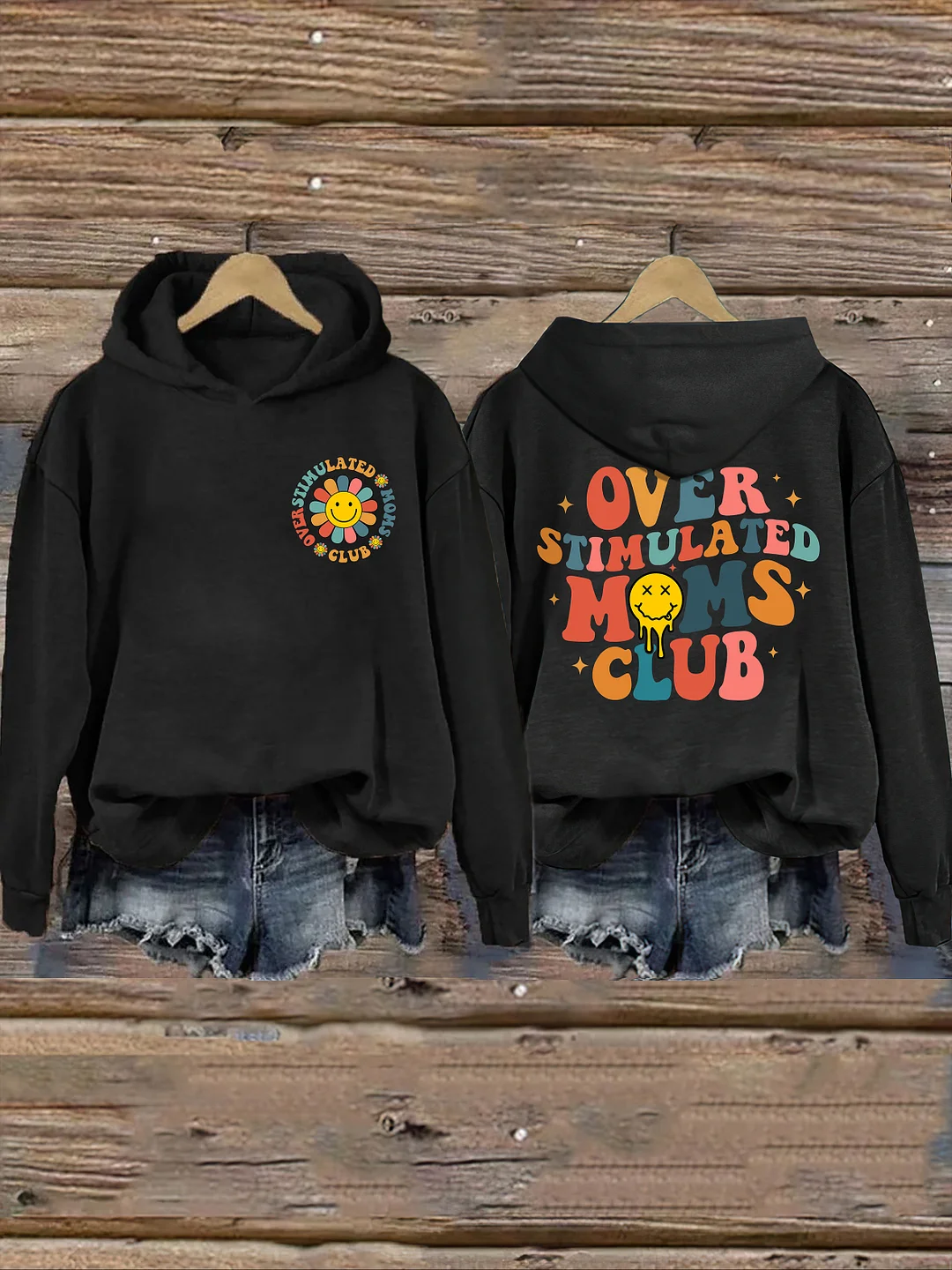 Overstimulated Moms Club Hoodie