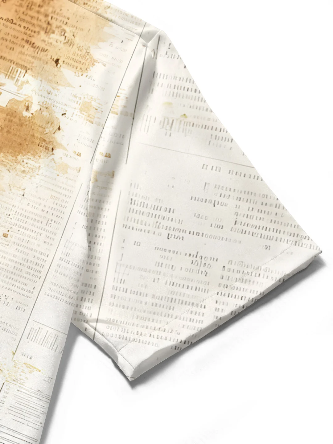 Retro Art Print Men's Pocket Short Sleeve Shirts