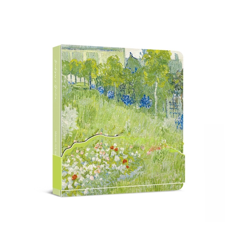 1 Piece Oil Painting Learning Graduation Paper Elegant Classical Notebook