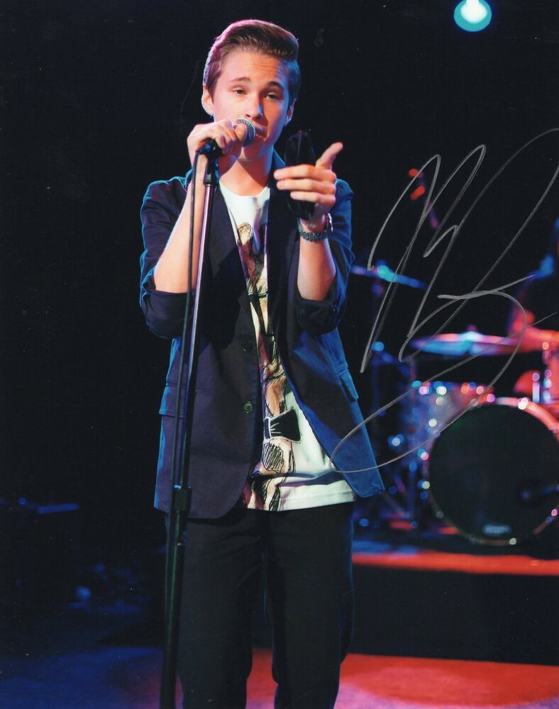 Ryan Beatty Because Of  You  Signed 8x10 Photo Poster painting w /COA