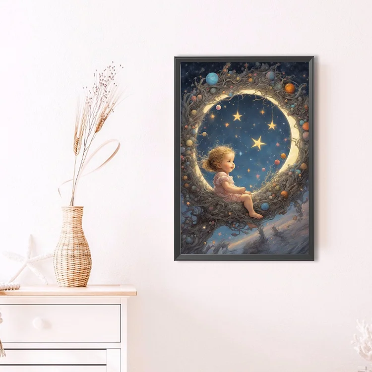 Baby Angel Diamond Painting Kits Full Drill Paint With Diamonds – OLOEE