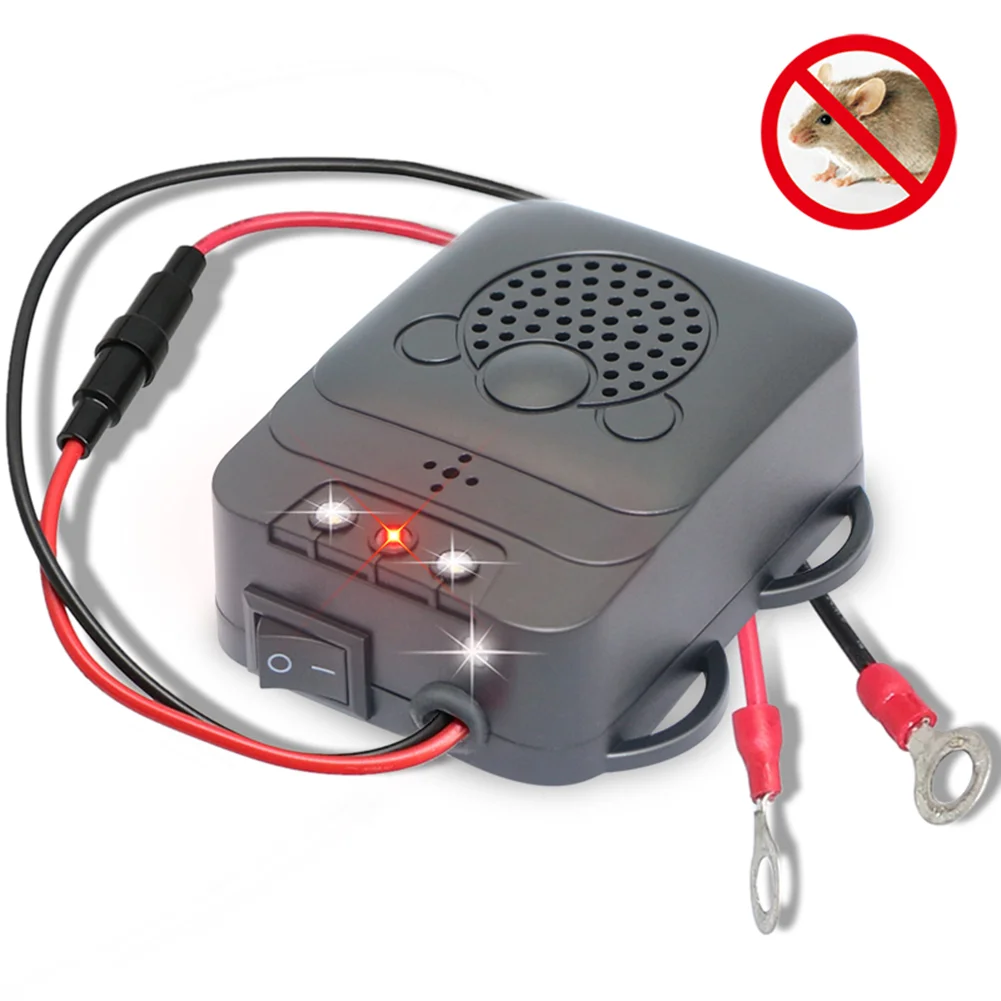 Ultrasonic Vehicle-mounted Rats Mouse Repeller Cockroach Insect Pest Reject