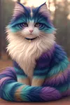 Luxury AB Velvet Diamond Painting Kit - Cat