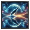 Whale-14CT Counted Cross Stitch 40*40cm/15.75*15.75in tapestrymarket