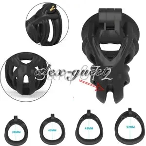 pornhint Pornhint 2021 New Snake V7.0 Cage Mamba Male Chastity Device Double-Arc Cuff Ring Belt