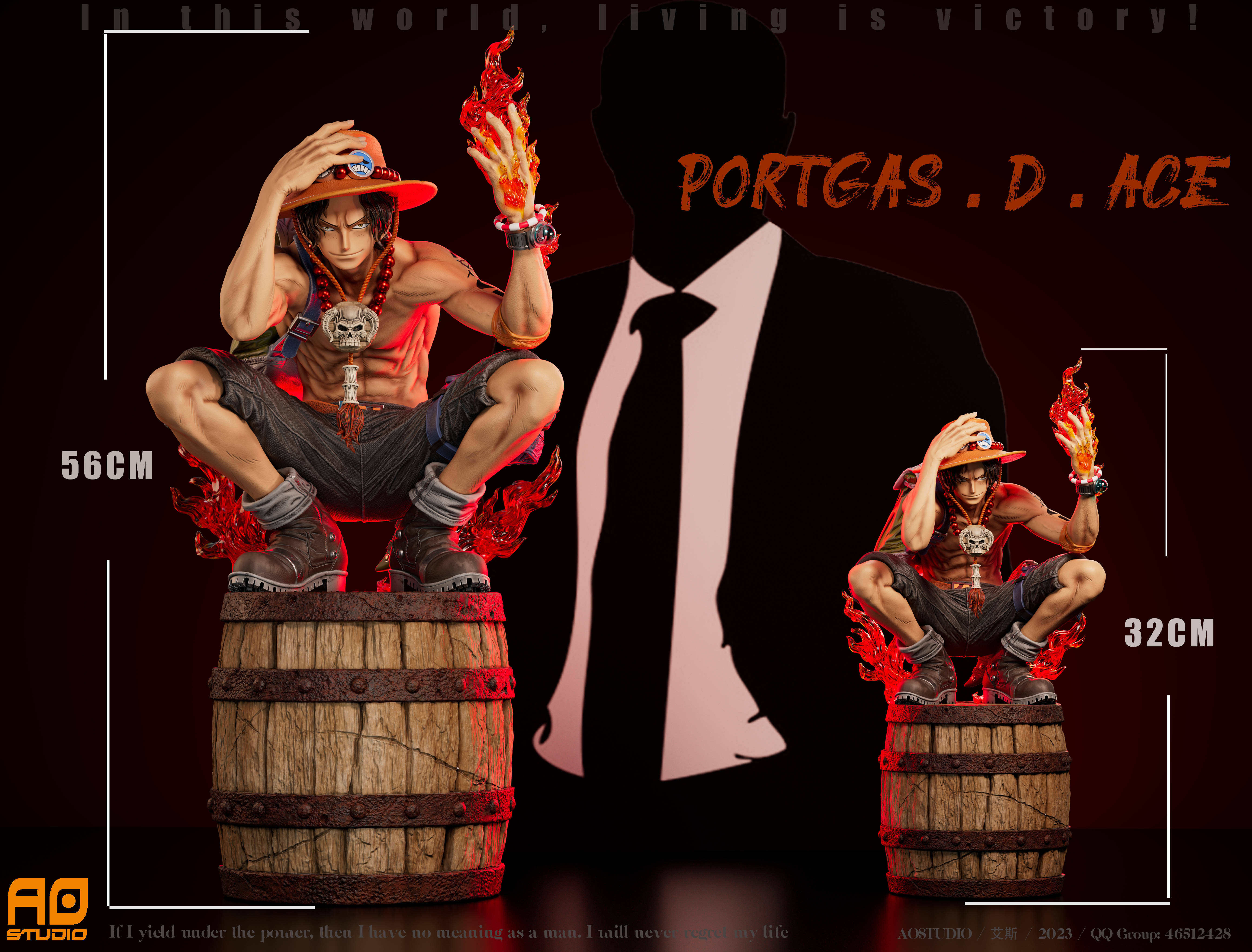 One Piece - Portgas D. Ace by Third Eye Studio