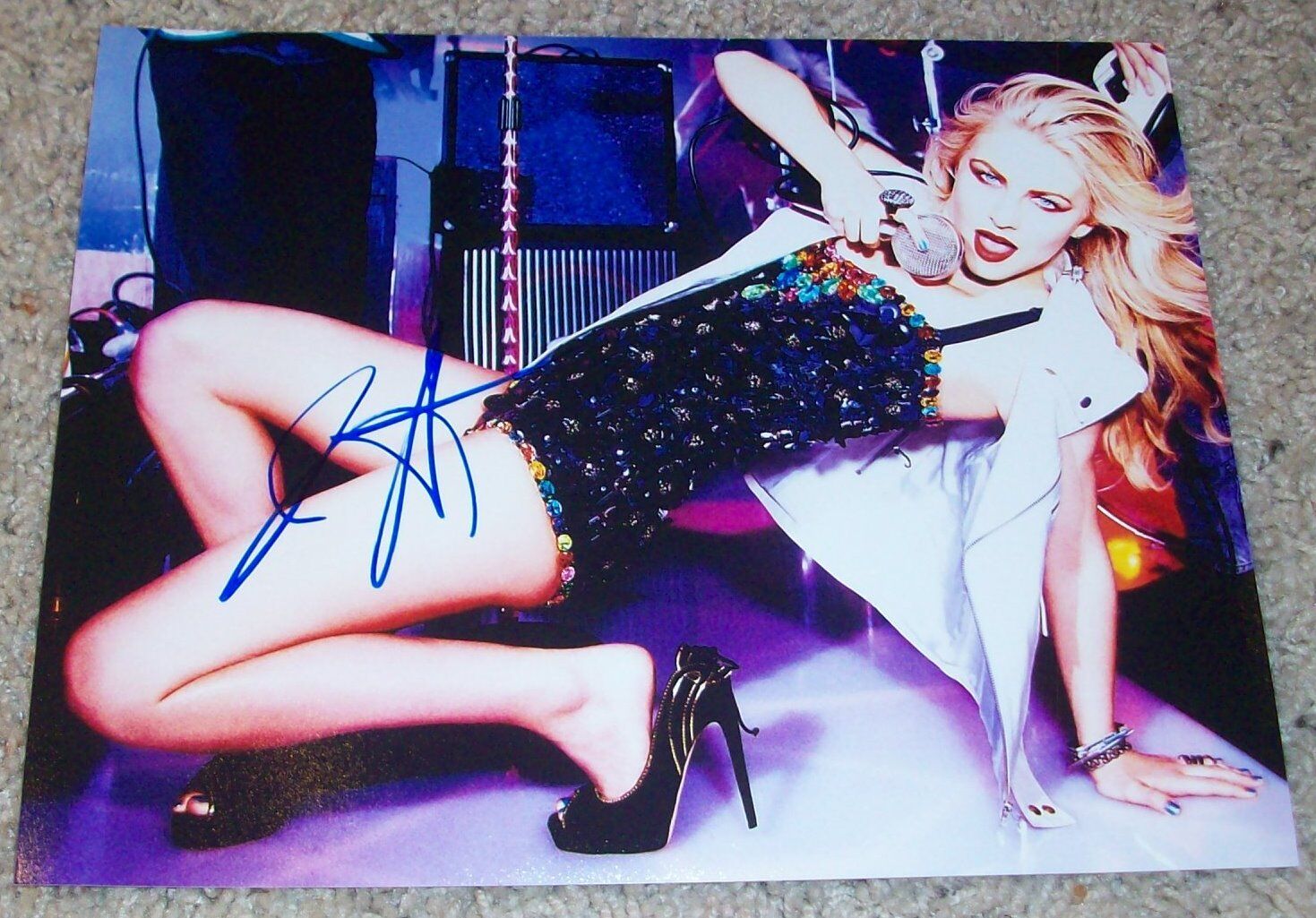 JULIANNE HOUGH SIGNED AUTOGRAPH DANCING WITH THE STARS 8x10 Photo Poster painting A wEXACT PROOF