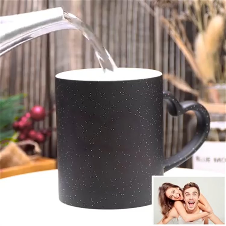 Personalized Magic Photo Mug Heat Color Changing Cup Mug
