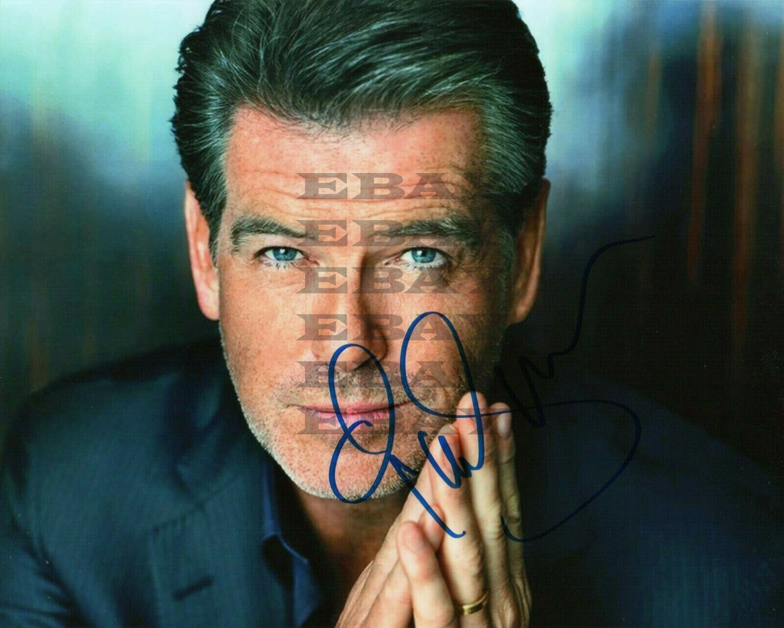 PIERCE BROSNAN as JAMES BOND Autographed Signed 8x10 Photo Poster painting Reprint