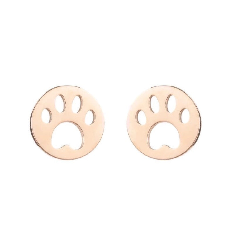 1 Pair Halloween Fashion Smile Face Star Skull Plating Hollow Out Stainless Steel Ear Studs