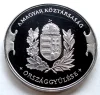 Magyar Orsz&aacute;ggyűl&eacute;si Eml&eacute;k&eacute;rme Ez&uuml;st Proof, 42,7 mm &aacute;tm&eacute;rőjű, 36,3 gramm, dobozzal. B9