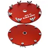 1pc Aluminium Grounding Disk with Fork Terminal Blocks for JPC-12 PAC-12 Antenna