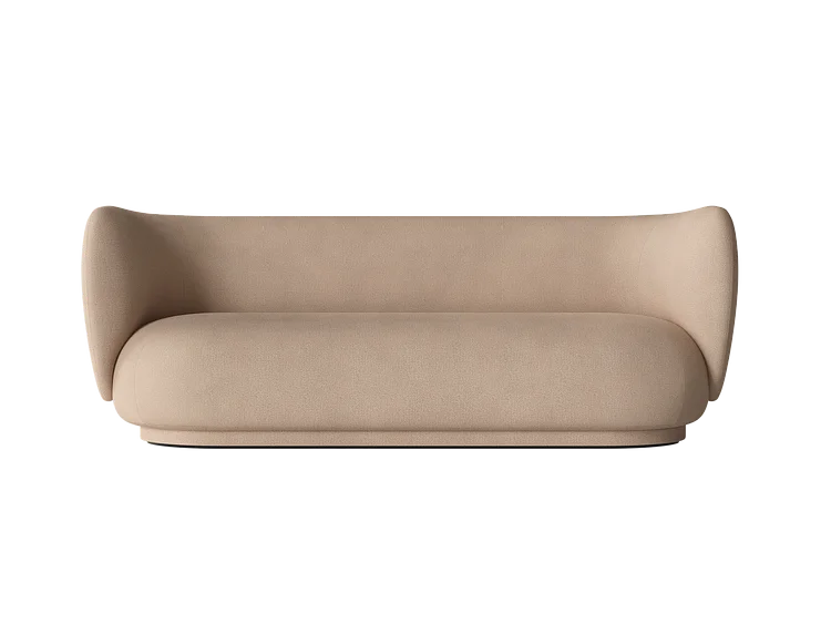 Rico Sofa 3 - Brushed - Sand