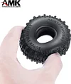 AMK 1.0" Rubber Mud Terrain Off Road Tires 24x62x22mm for 1/24 RC Crawler Car Axial SCX24 Gladiator Deadbolt 1/18 TRX4M (2PCS)