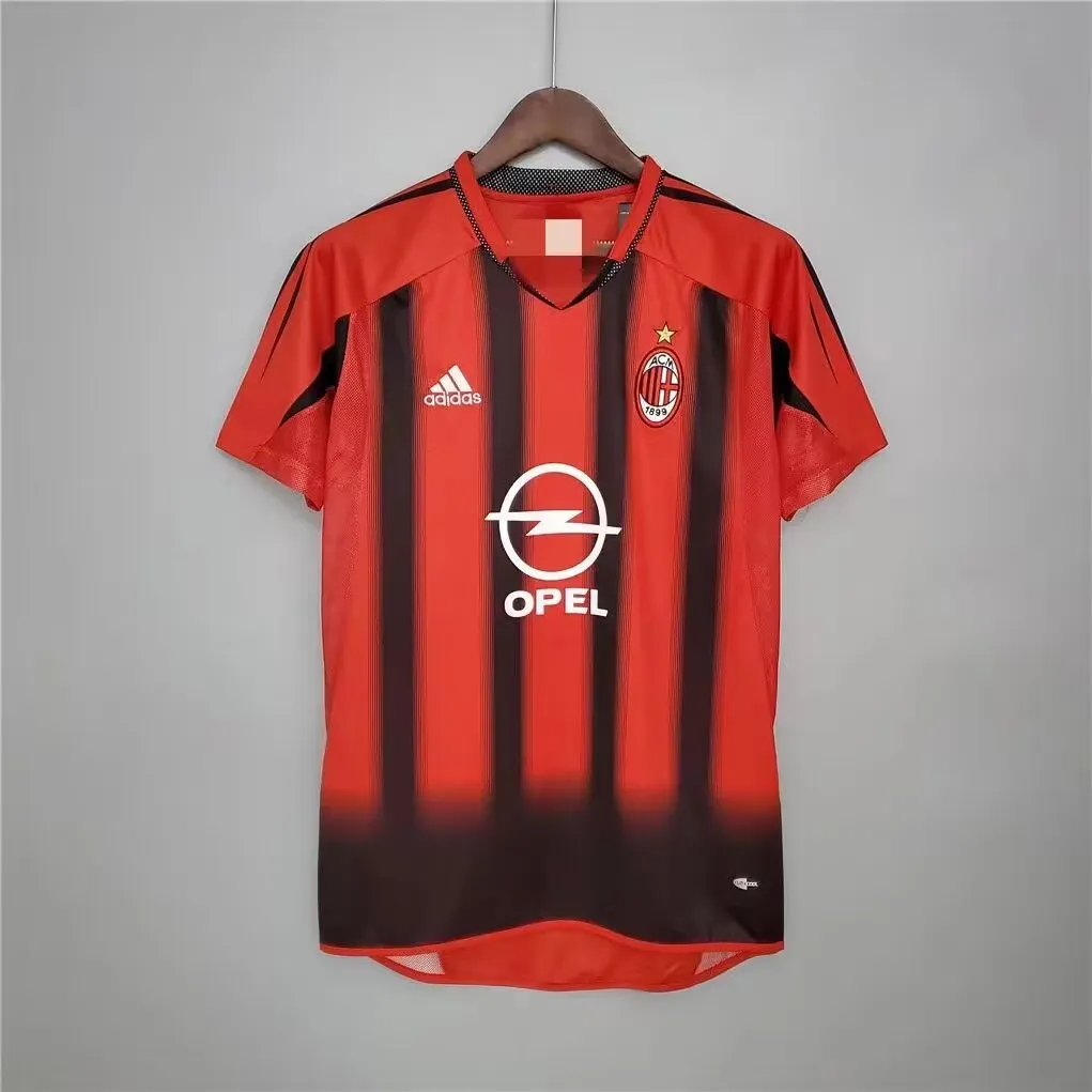 Retro 2004/2005 AC Milan Home Football Shirt Thai Quality