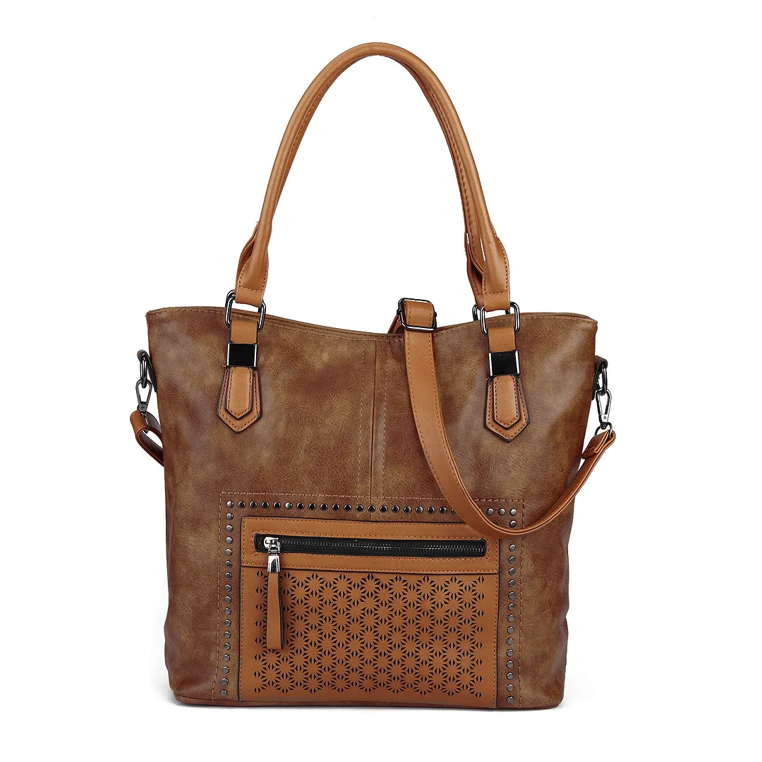 Large Capacity Autumn And Winter Retro Niche Shoulder Bag