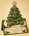 6pcs DIY Merry Chrismas Diamond Painting 3D Greeting Card