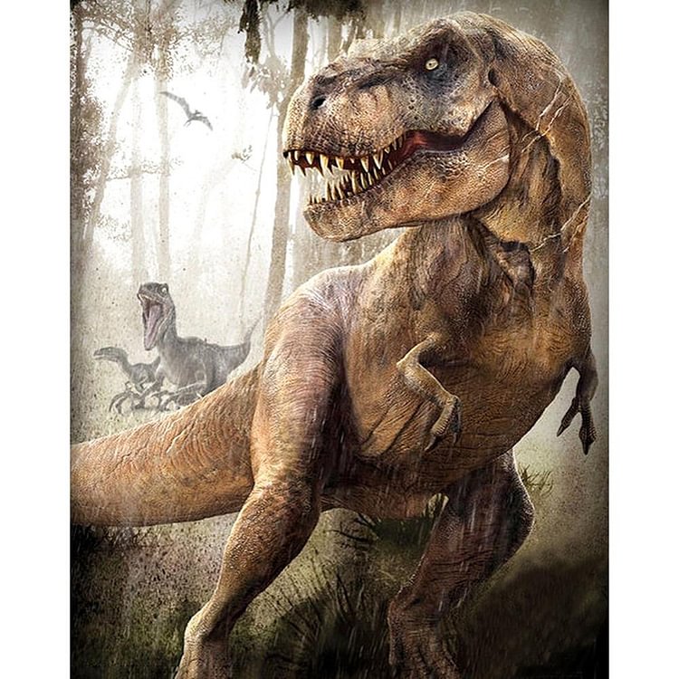Dinosaur  Full Square Diamond Painting 50*40CM