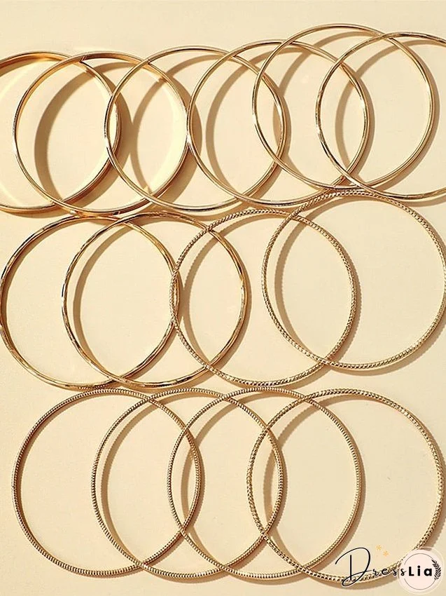 Women's Bangle Fashion Outdoor Pure Color Bracelets & Bangles