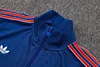 Joyfball 2025/2026 Kids Size Arsenal Half-Pull Training Suit Blue Football Shirt 1:1 Thai Quality
