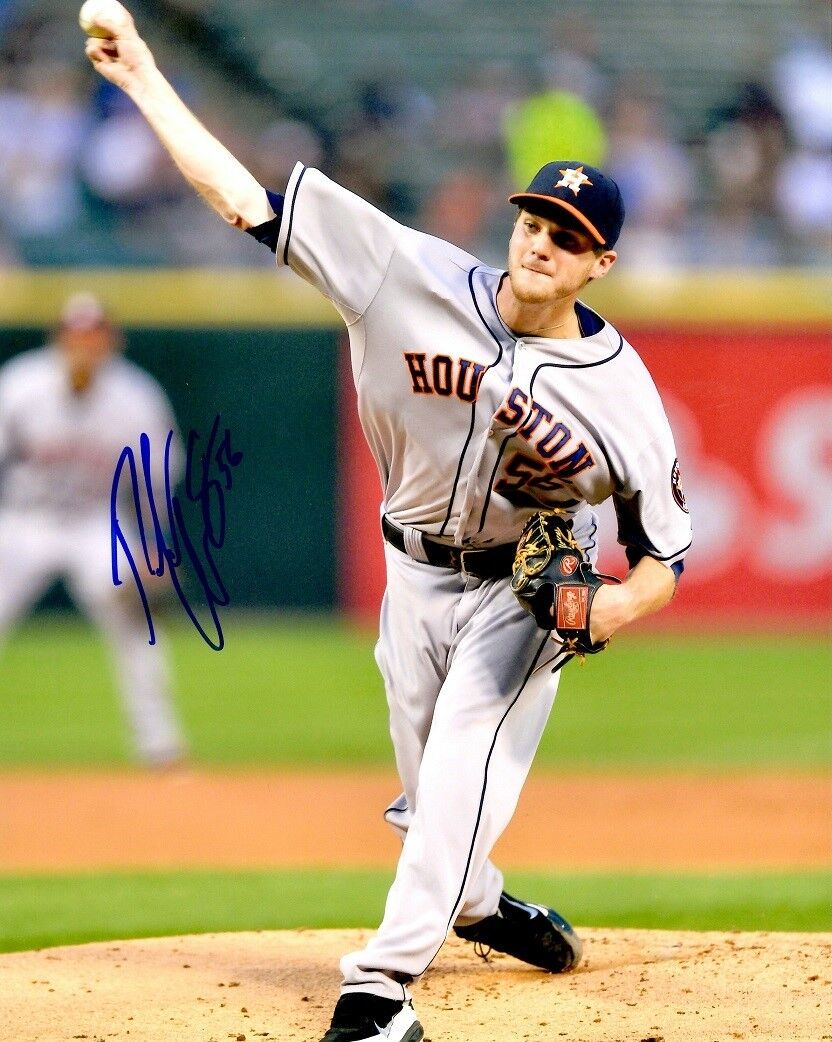Signed 8x10 PAUL CLEMENS Houston Astros Photo Poster painting - COA