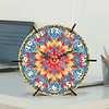 5D DIY Crystal Diamond Painting Wooden Handmade Mandala Clock Kits