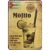 Mojito - Panneaux en &eacute;tain m&eacute;tallique(20*30cm/30*40cm)