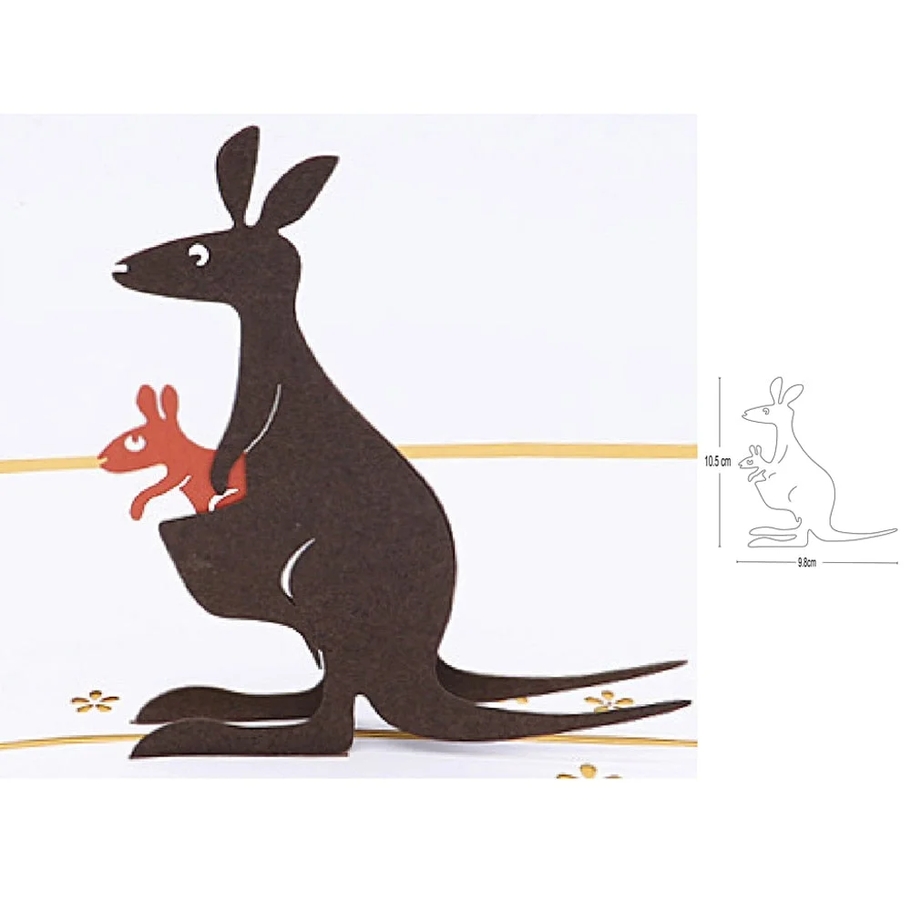 Fox Bear Owl Craft Dies Metal Cutting Dies Cut Die Mold Cat Catching Butterfly Scrapbooking Dies Paper Knife Mould Blade Punch