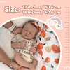 12" & 16" Flexible Full Body Silicone Reborn Newborn Sleeping Baby Doll Boy and Girl Just Like A Real Baby That can Experience Healing Bathing - RBBI-Myrebornbabydoll&reg; Myrebornbabydoll&reg;